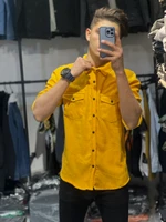خرید پیراهن زرد