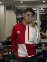 Hoodie design Nike red white new and super cute